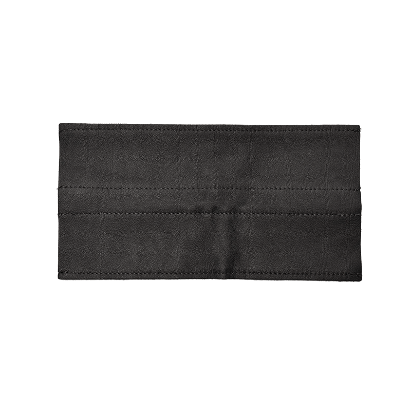 Headband Cover - Leather Black