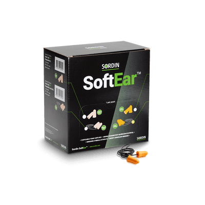 Sordin SoftEar in-ear filter earplugs