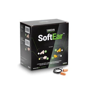 Sordin SoftEar in-ear filter earplugs