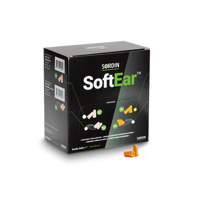 Sordin SoftEar in-ear filter earplugs