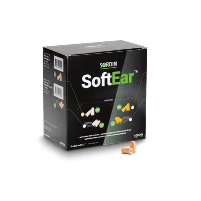 Sordin SoftEar in-ear filter earplugs