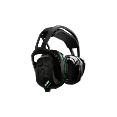 Sordin Sharp electronic earmuffs, headband with gel cushions, right side view
