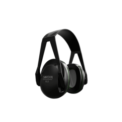Sordin Classic XLS passive earmuffs, headband, right side view