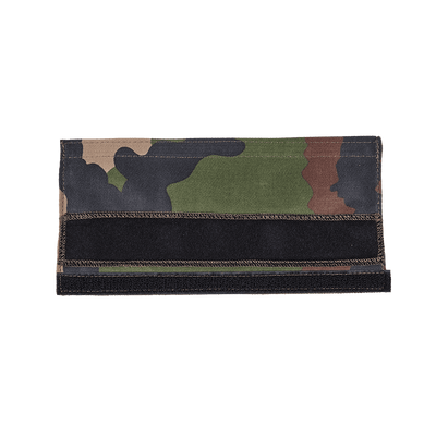 Sordin camo textile headband cover for Pro and Pro-X earmuffs, front view