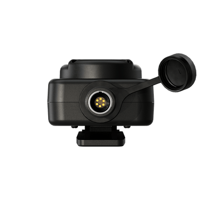 Sordin PTT single-com waterproof push-to-talk unit, detail view