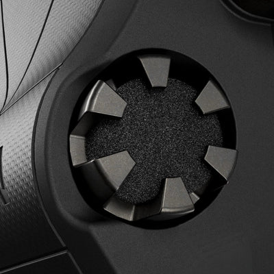 Close-up of the Sordin Supreme T2 CC ambient microphone