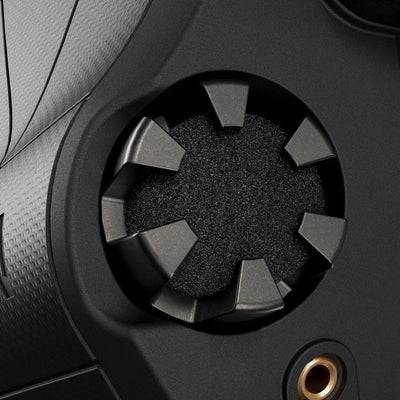 Close-up of the Sordin Supreme T2 ambient microphone