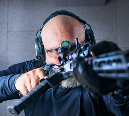Sordin X2 Shooting Bundle shown in a shooting setting
