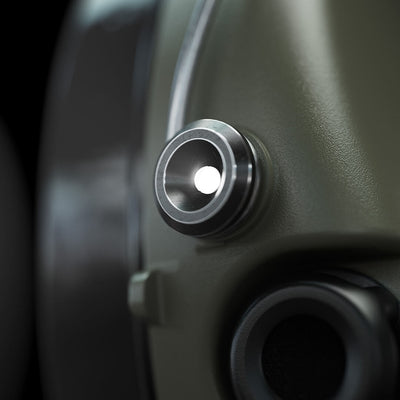 Close-up of the Sordin Supreme Pro-X LED light